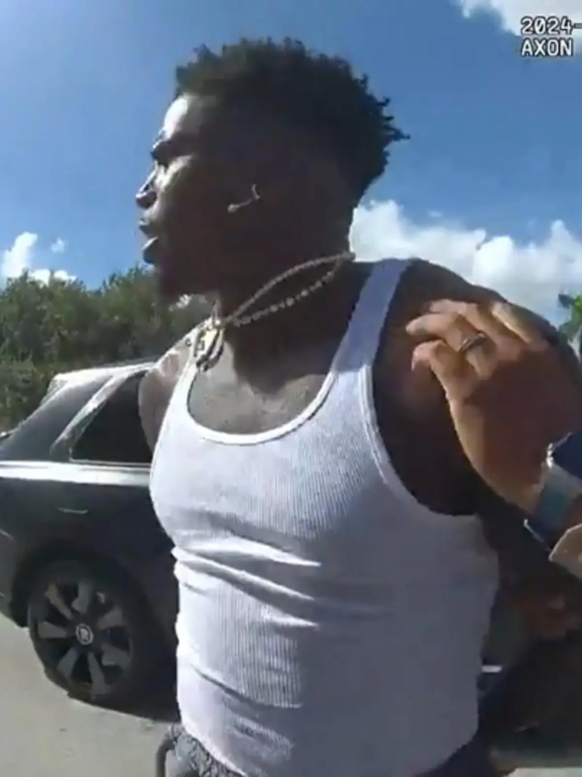 Bild zu: "Polizei veröffentlicht Body-Cam-Video der Tyreek-Hill-Festnahme"