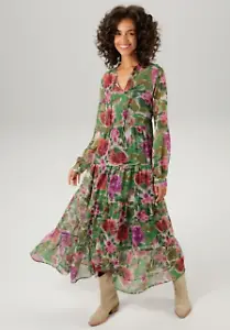 Herbstlich-gemustertes Kleid