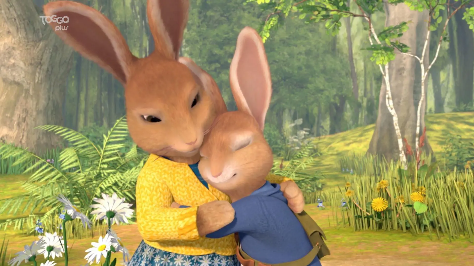 Peter Hase und seine Mutter