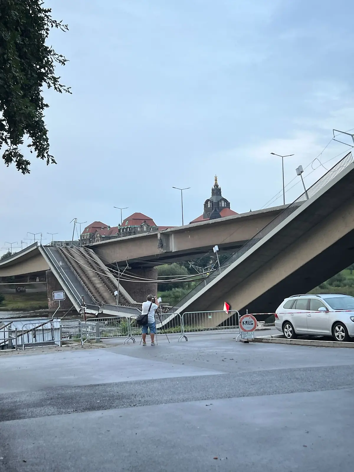 Carolabrücke in Dresden