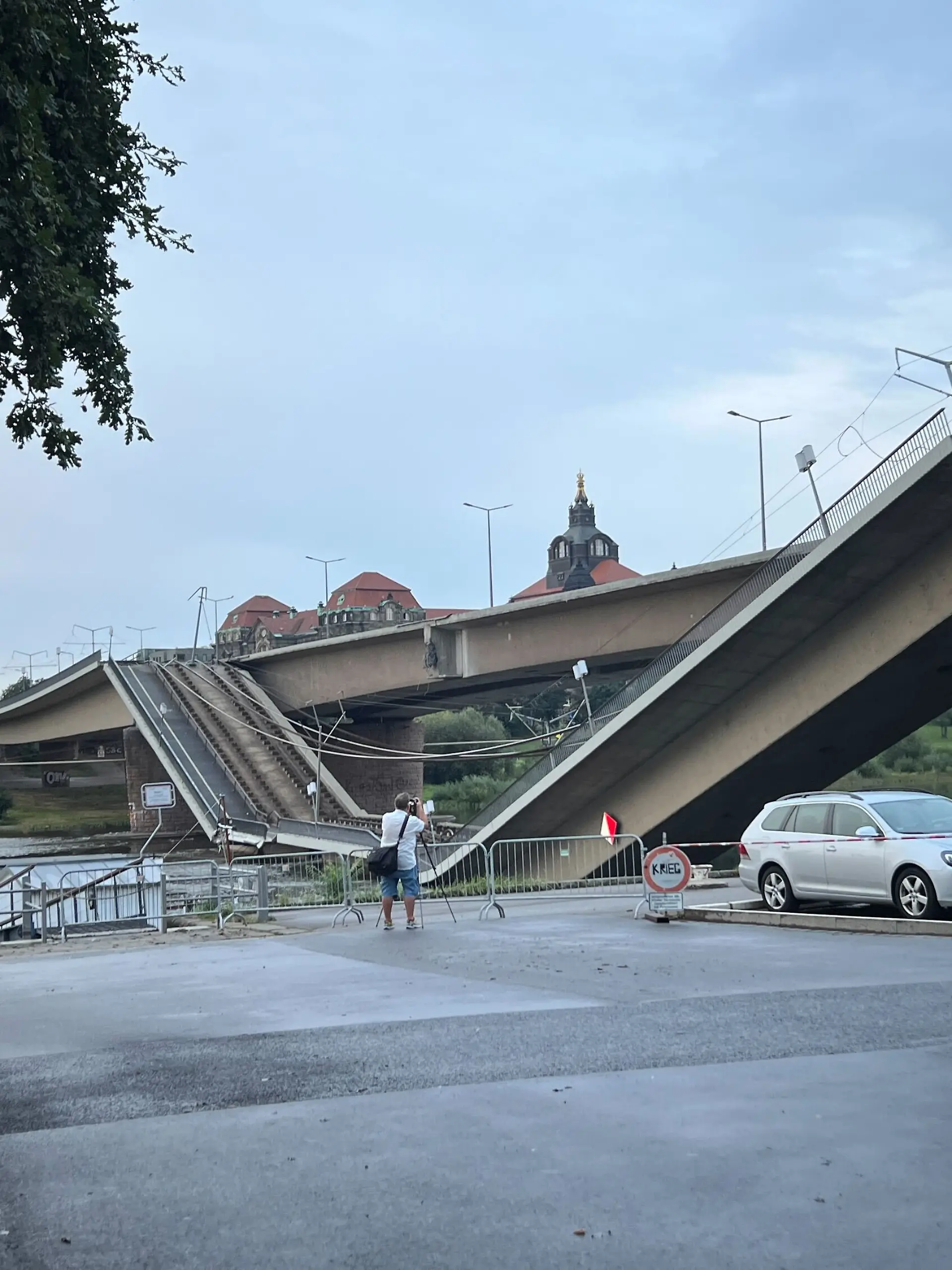 Carolabrücke in Dresden