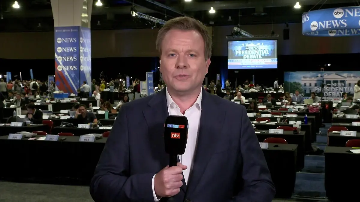 Vorteil Harris: "Extrem angriffslustig, mit Strategie!" Oliver Beckmeier war beim TV-Duell dabei