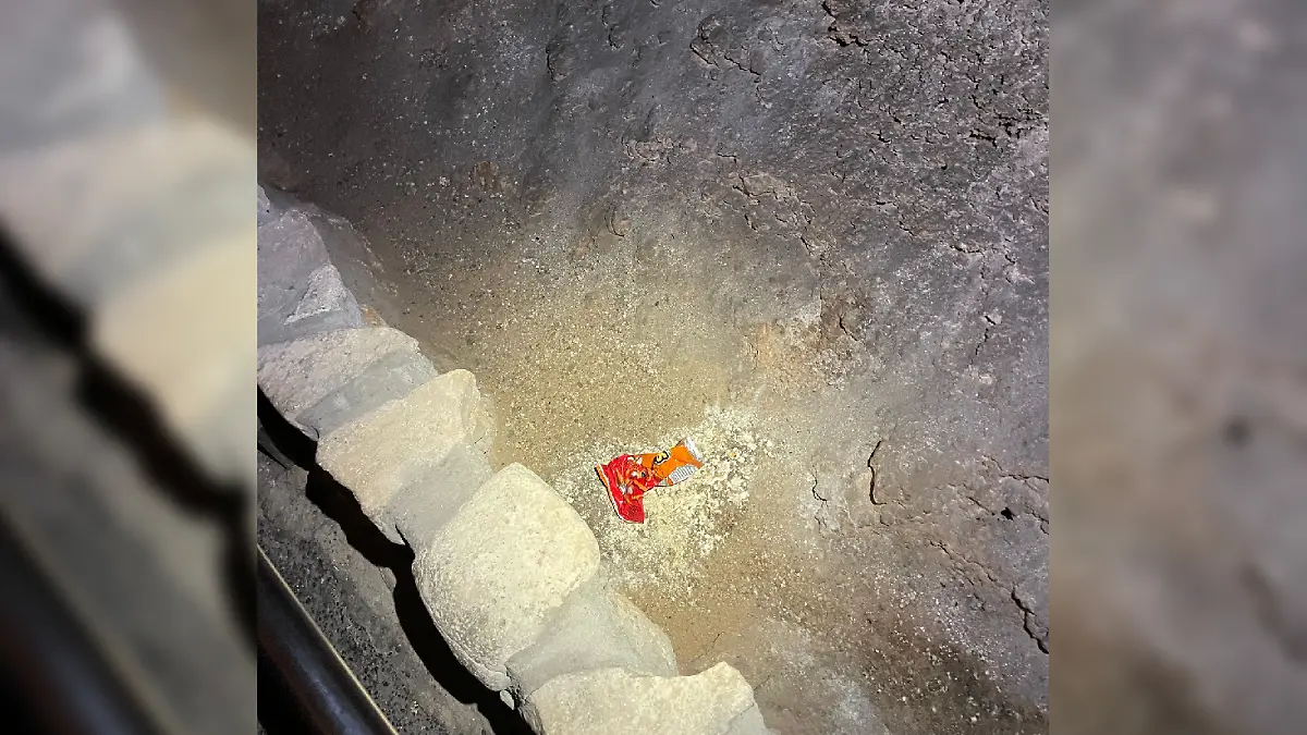 Cheetos-Tüte zerstört Ökosystem von Höhle