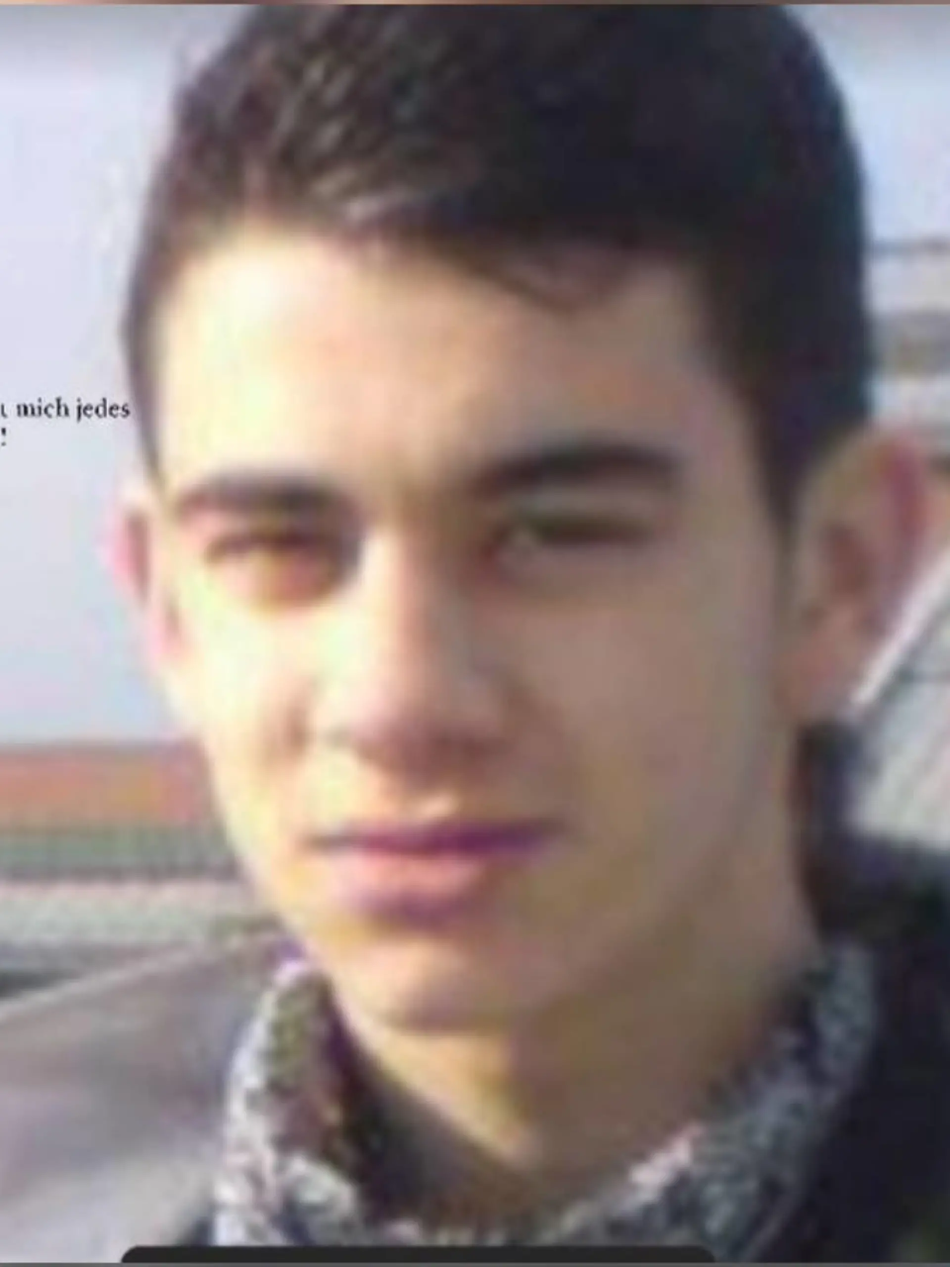 Serkan Yavuz in jungen Jahren
