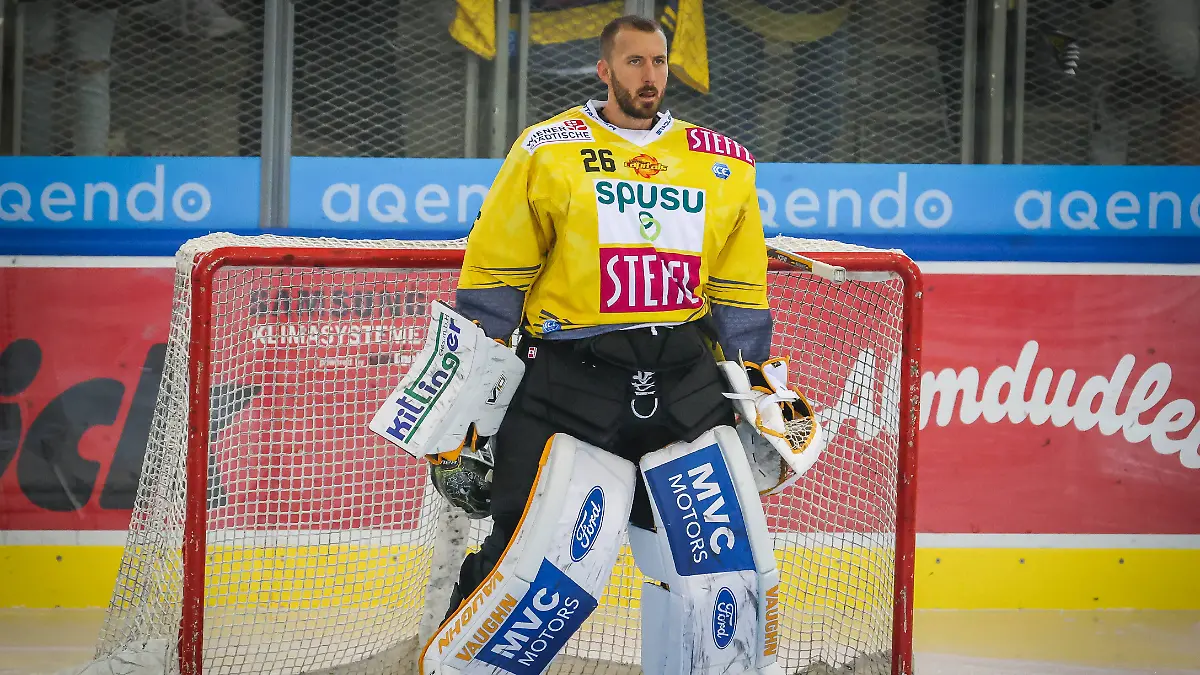 Stefan Stéen hütete das Tor der Vienna Capitals