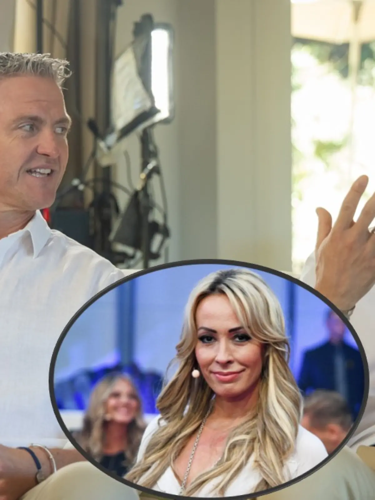 Ralf Schumacher und Étienne sicher – Cora Schumacher „freute sich für uns”