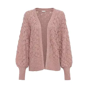 Ajour-Strickjacke