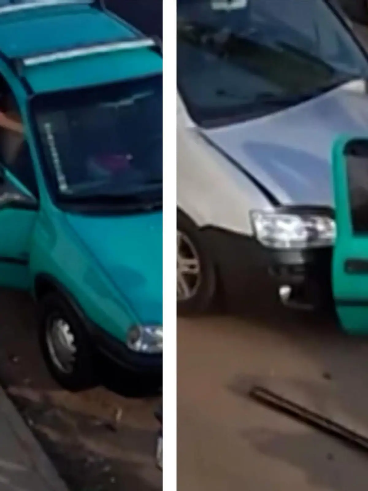 Fahrer verliert die Kontrolle! Straßenlaterne rettet Mutter und Kind vor Katastrophe