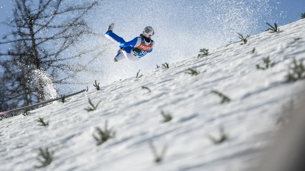 Daniel-André Tande stürzte 2021 in Planica schwer.