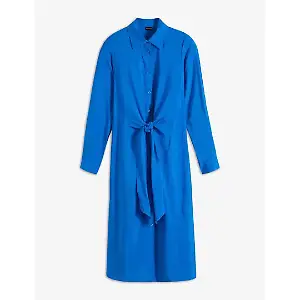 Midikleid mit Knotendetail