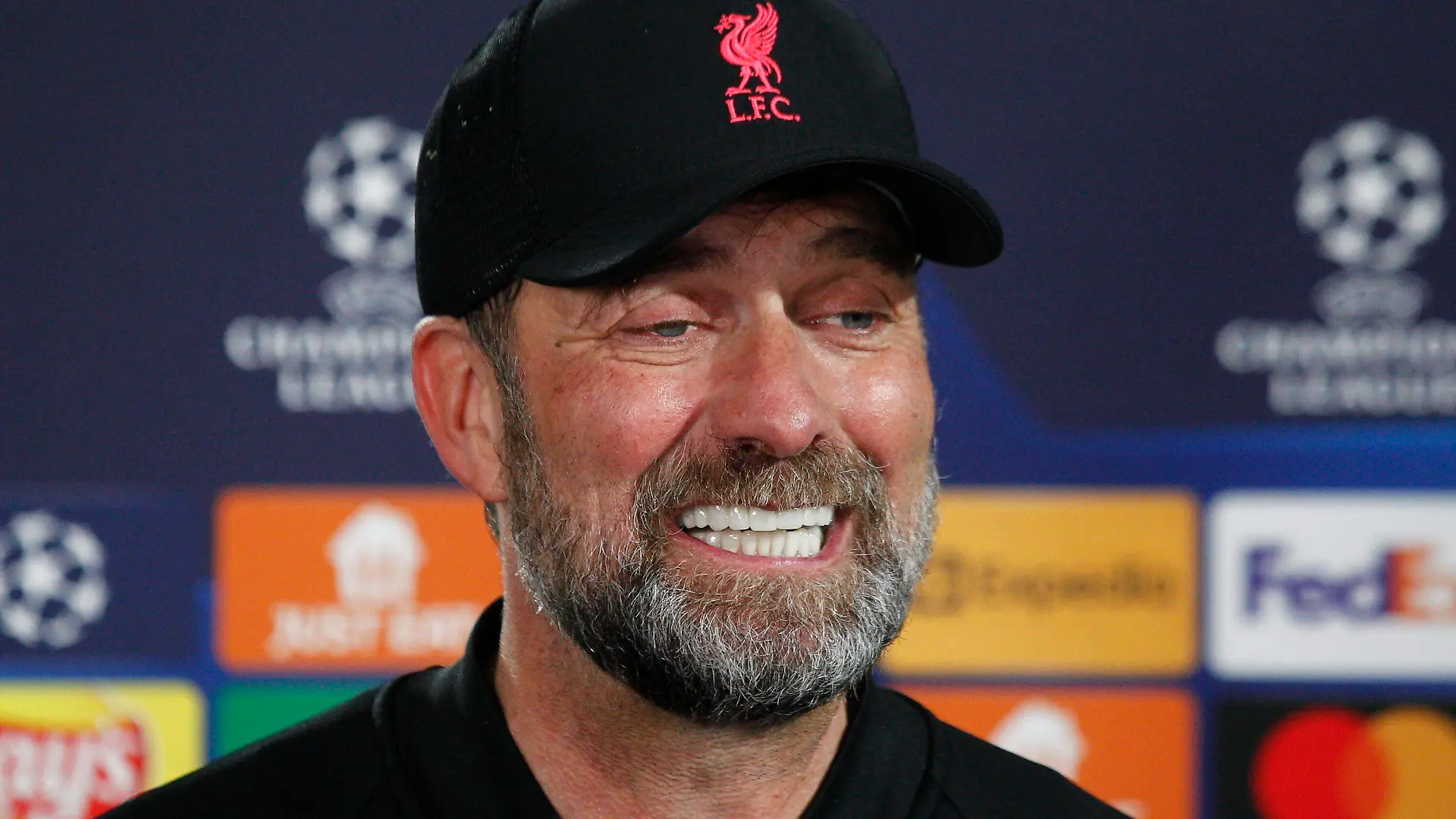 03 May 2022, Spain, Villarreal: Soccer: Champions League, Villarreal FC vs Liverpool, semifinal second leg at Estadio de la Ceramica. Villarreal, Castellon Jurgen Klopp speaks after the match 900/Cordon Press *** 03 May 2022, Spain, Villarreal Soccer Champions League, Villarreal FC vs Liverpool, semifinal second leg at Estadio de la Ceramica Villarreal, Castellon Jurgen Klopp speaks after the match 900 Cordon Press PUBLICATIONxNOTxINxFRAxESPxITA 900/CordonxPress