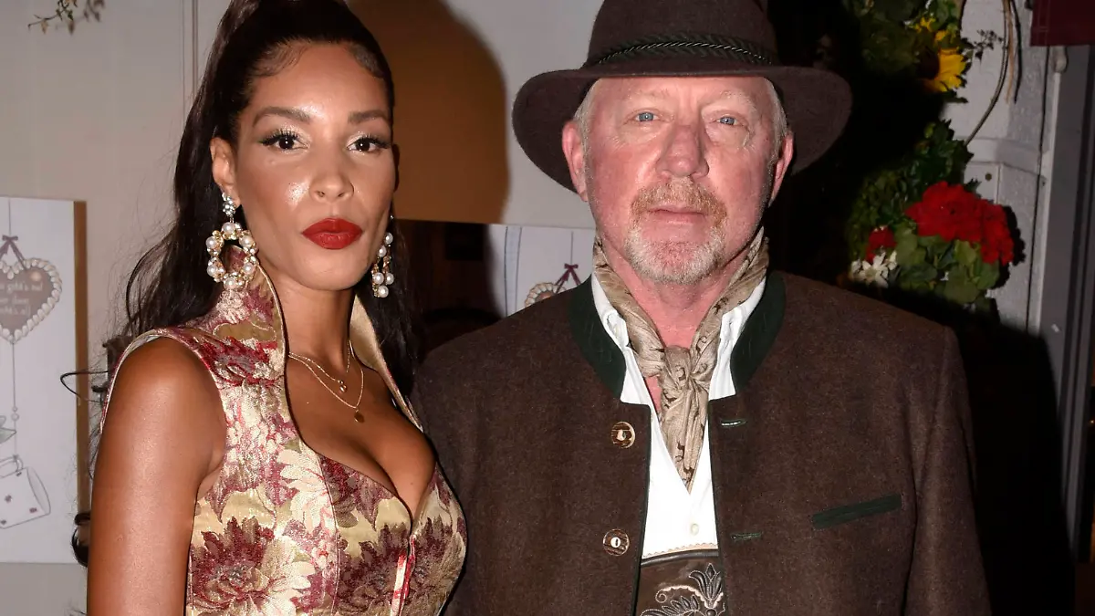Boris Becker mit Freundin Lilian de Carvalho Monteiro beim 23. Almauftrieb bei der Koa Wiesn 2.0 in der Käfer Schänke.