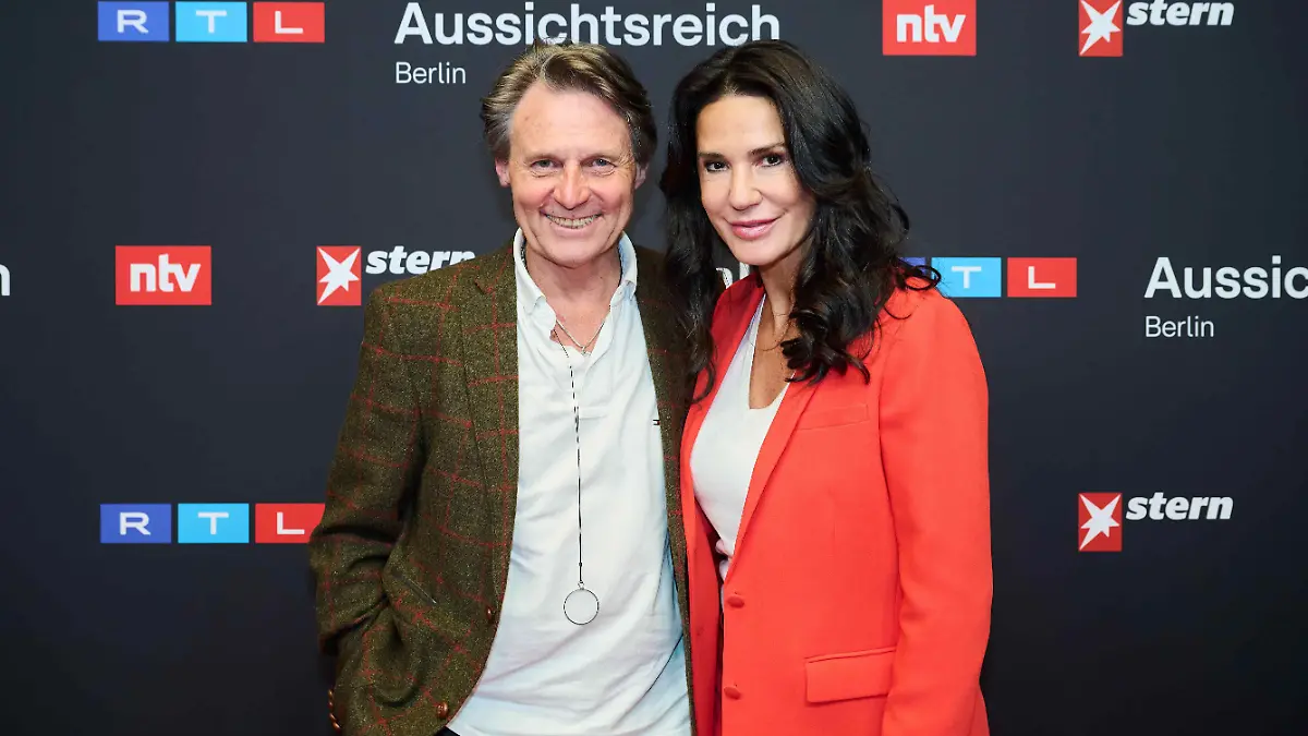 Mariella Ahrens und Wolfgang Bahro beim RTL-Sommerfest „Aussichtsreich“ in Berlin. 