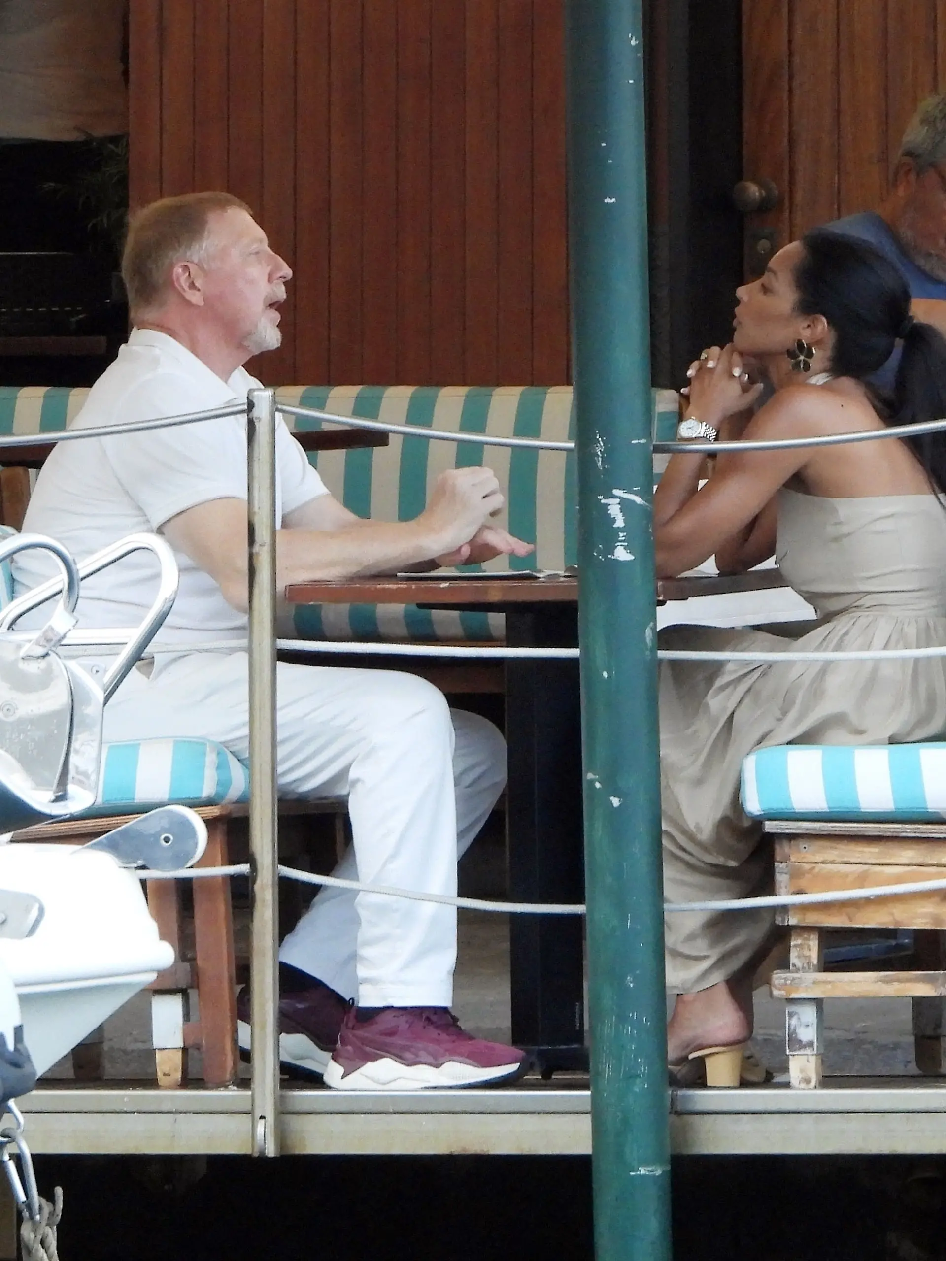 Boris Becker und seine Verlobte Lilian de Carvalho Monteiro sind bereits in Portofino angekommen, wo sie sich am Wochenende das Jawort geben sollen. 