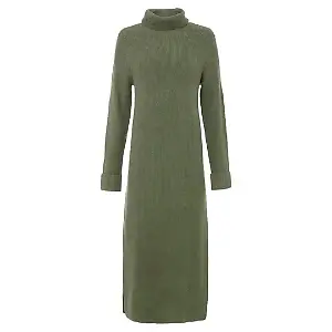 Strickkleid mit Rollkragen
