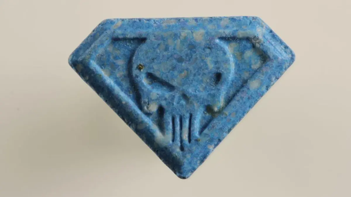 Ecstasy-Droge "Blue Punisher"
