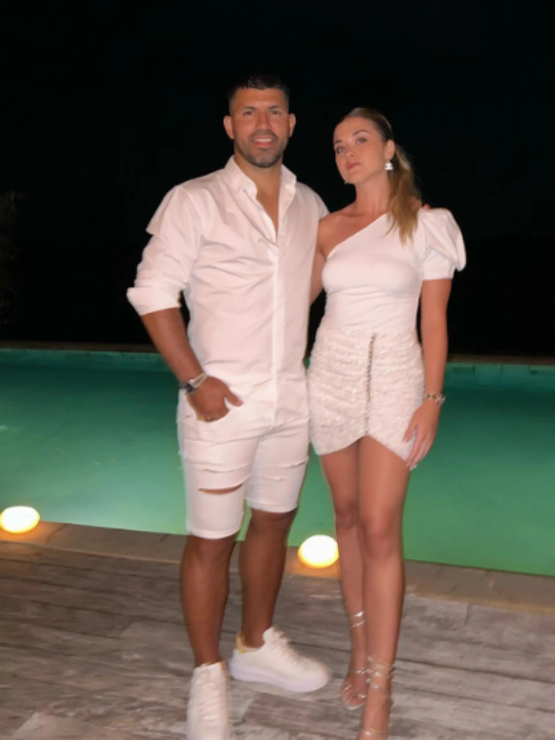 Sergio Agüero und seine Sofia Calzetti sind Eltern geworden