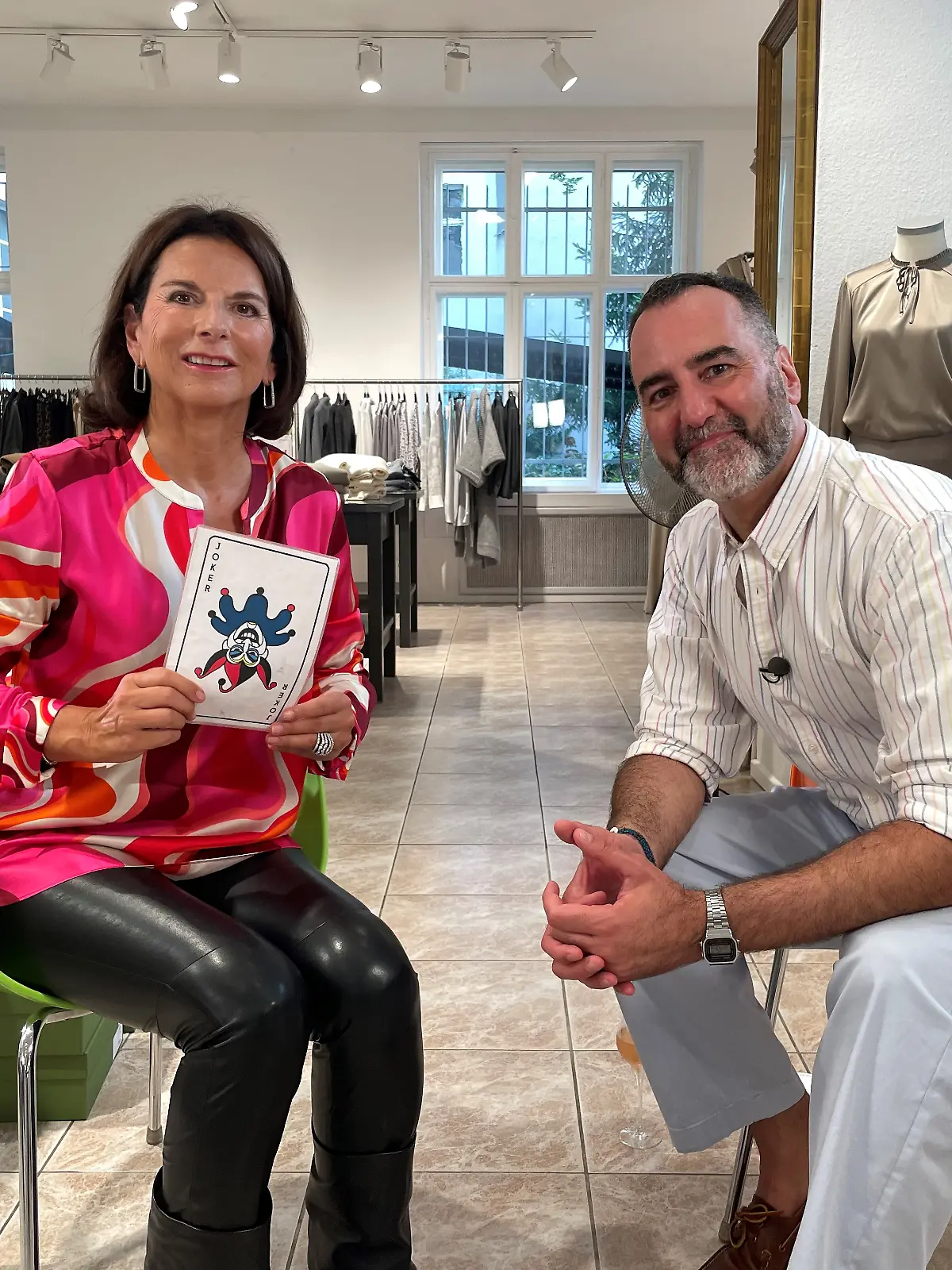 Claudia Obert und David Modjarad