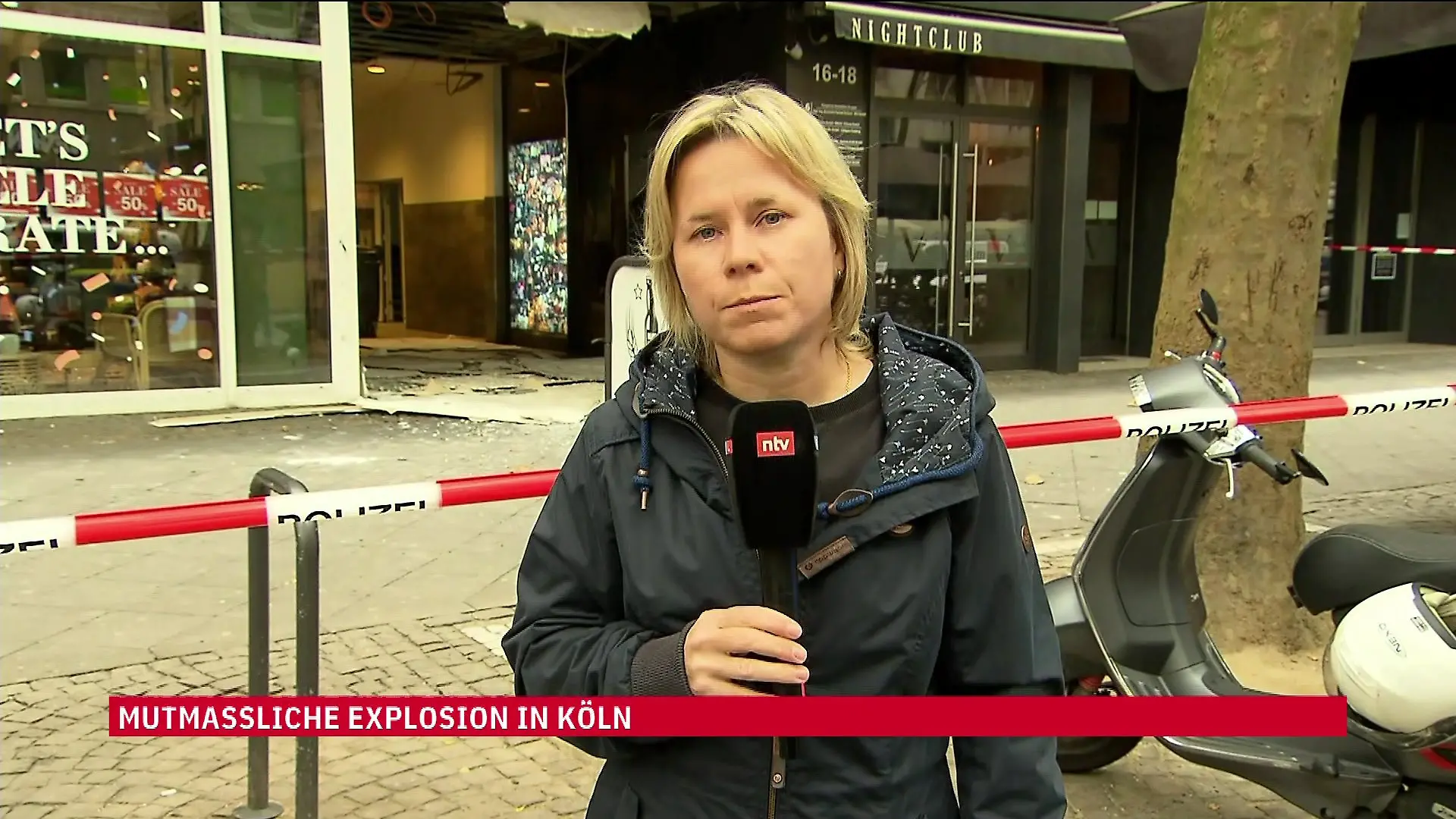 RTL-Reporterin Alexandra Callenius in Köln