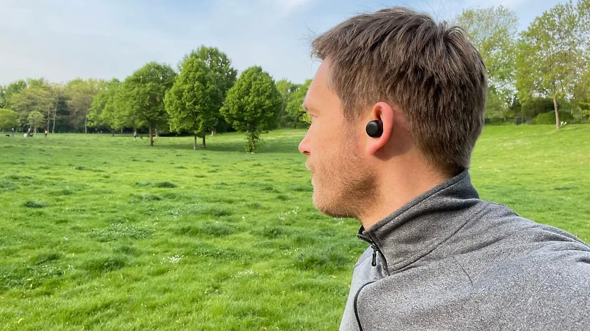 Echo Buds 2 im Test beim Lauftraining