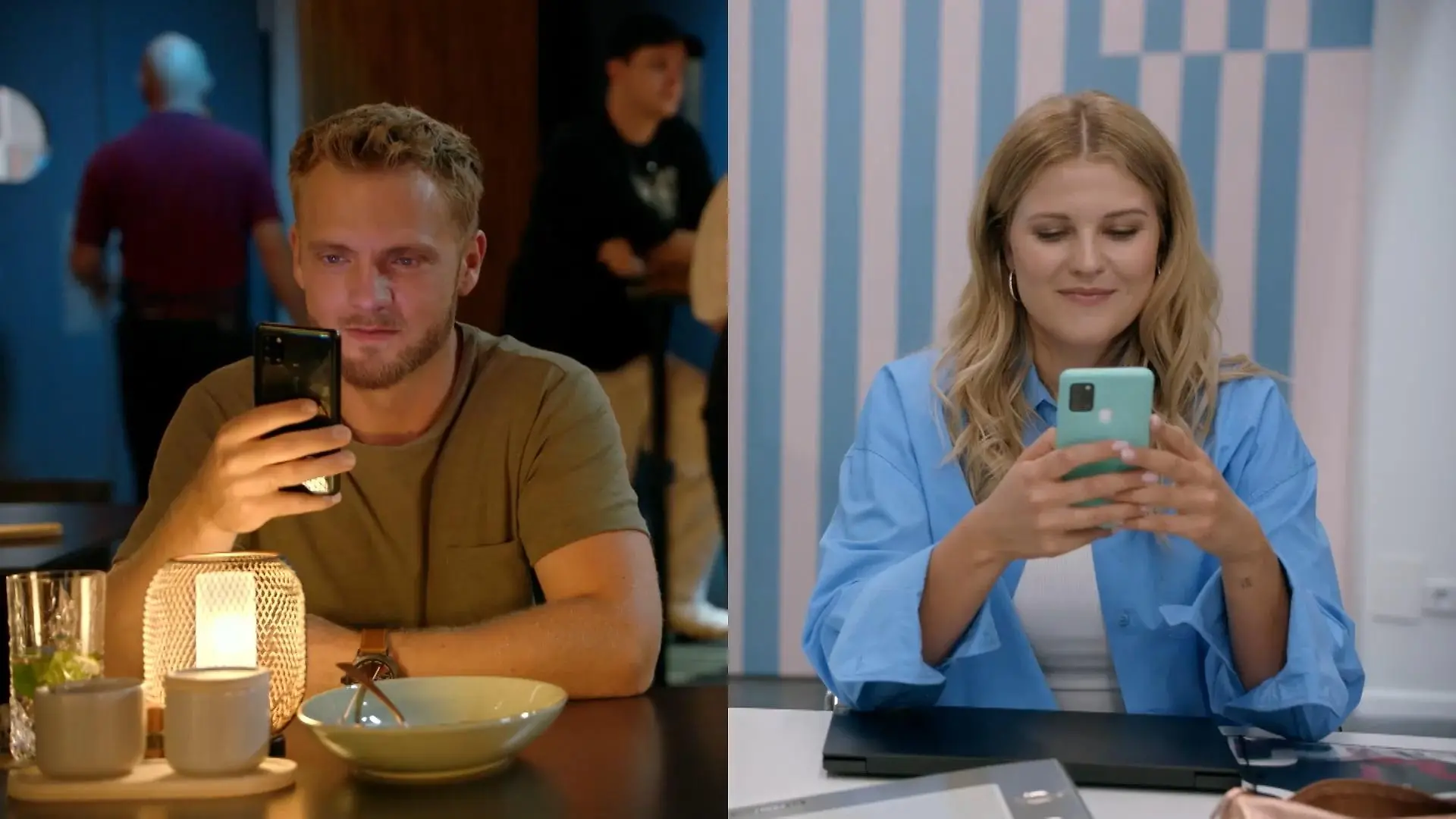Paul und Alicia sind in freudiger Dating-Laune. Dabei wissen sie nicht, dass sie eigentlich miteinander flirten.