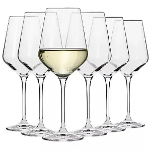 Krosno-Weißweingläser (sechs Stück)