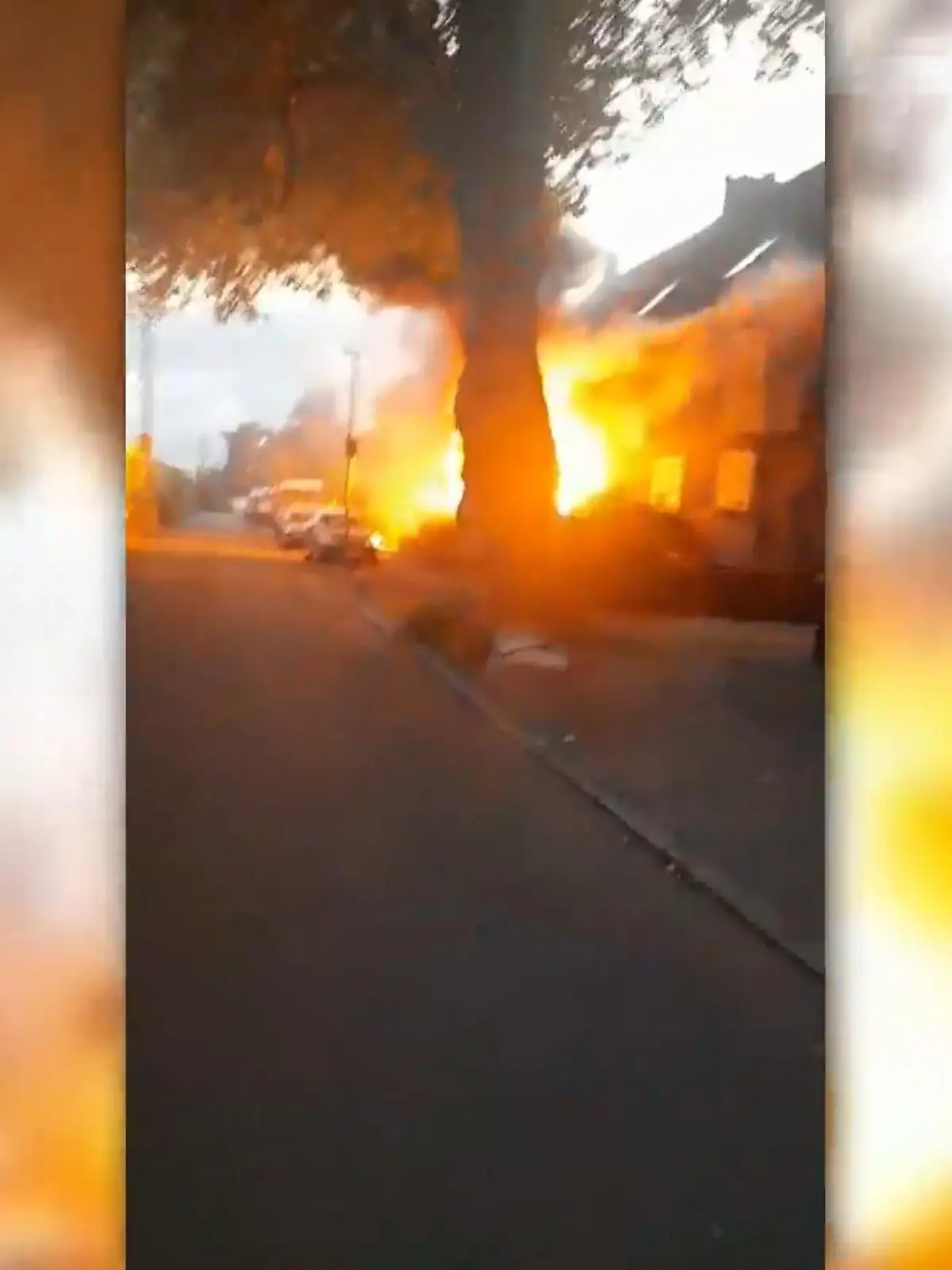 Bild zu: "Explosion in Wohnung"