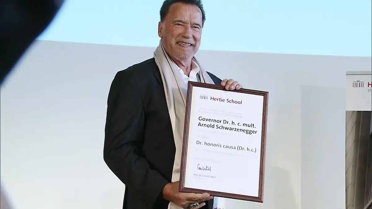 Arnold „Dr. Terminator” Schwarzenegger bekommt Ehrendoktor Mit 77 Jahren