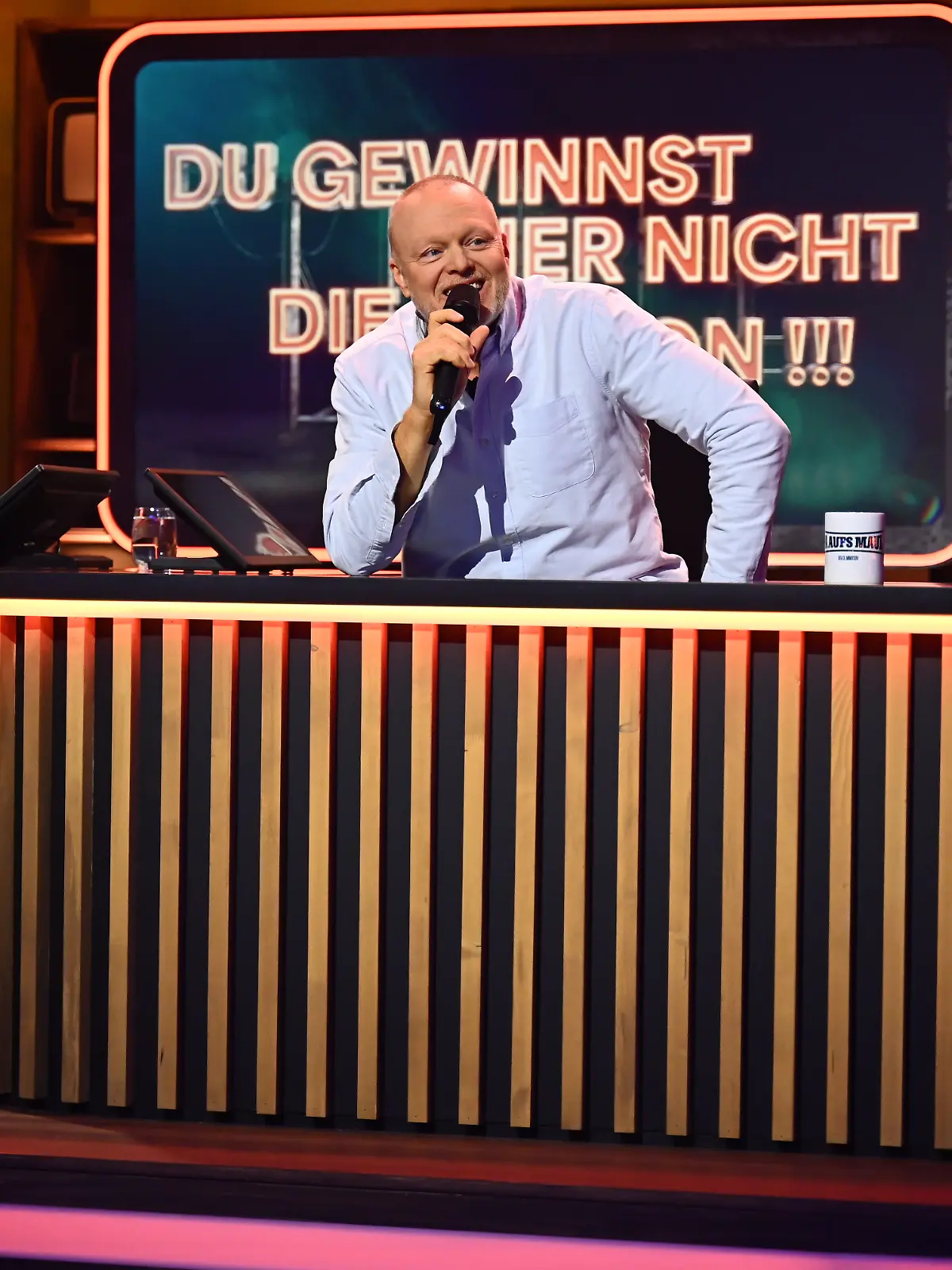 Stefan Raab bei der Premiere seiner neuen RTL+ Show