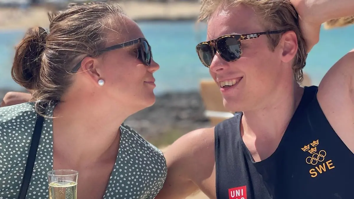 Kristoffer Jakobsen und seine Freundin Erica Hillrings werden erstmals Eltern
