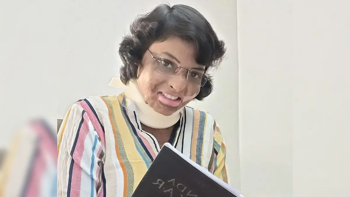 Neehaari Mandali entzündet sich selbst während ihrer Schwangerschaft, um den Misshandlungen ihres Mannes zu entkommen. Jetzt kämpft sie als Überlebende gegen das Stigma in Indien und unterstützt andere Betroffene.