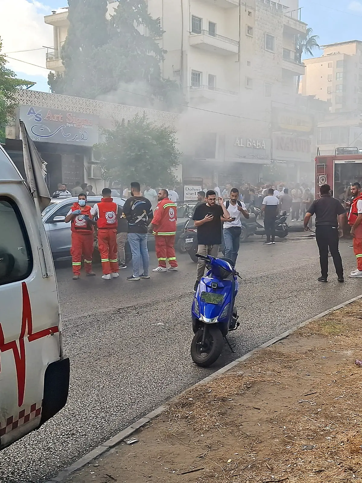 Laut Medienberichten gibt es weitere Explosionen im Libanon.
