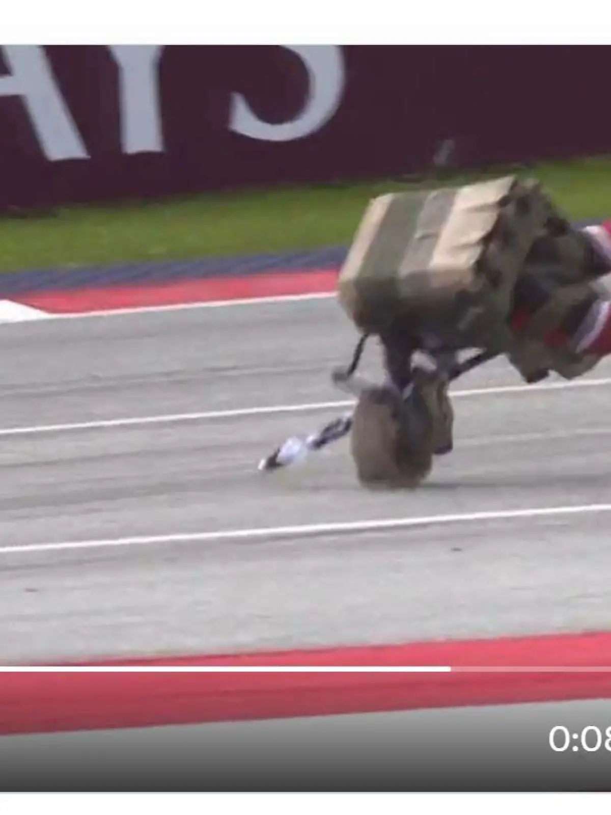 Jetpack-Pilot stürzt in Spielberg ab