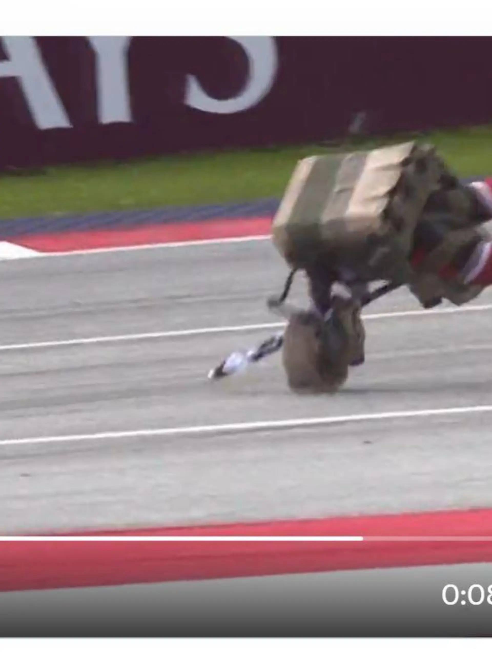 Jetpack-Pilot stürzt in Spielberg ab