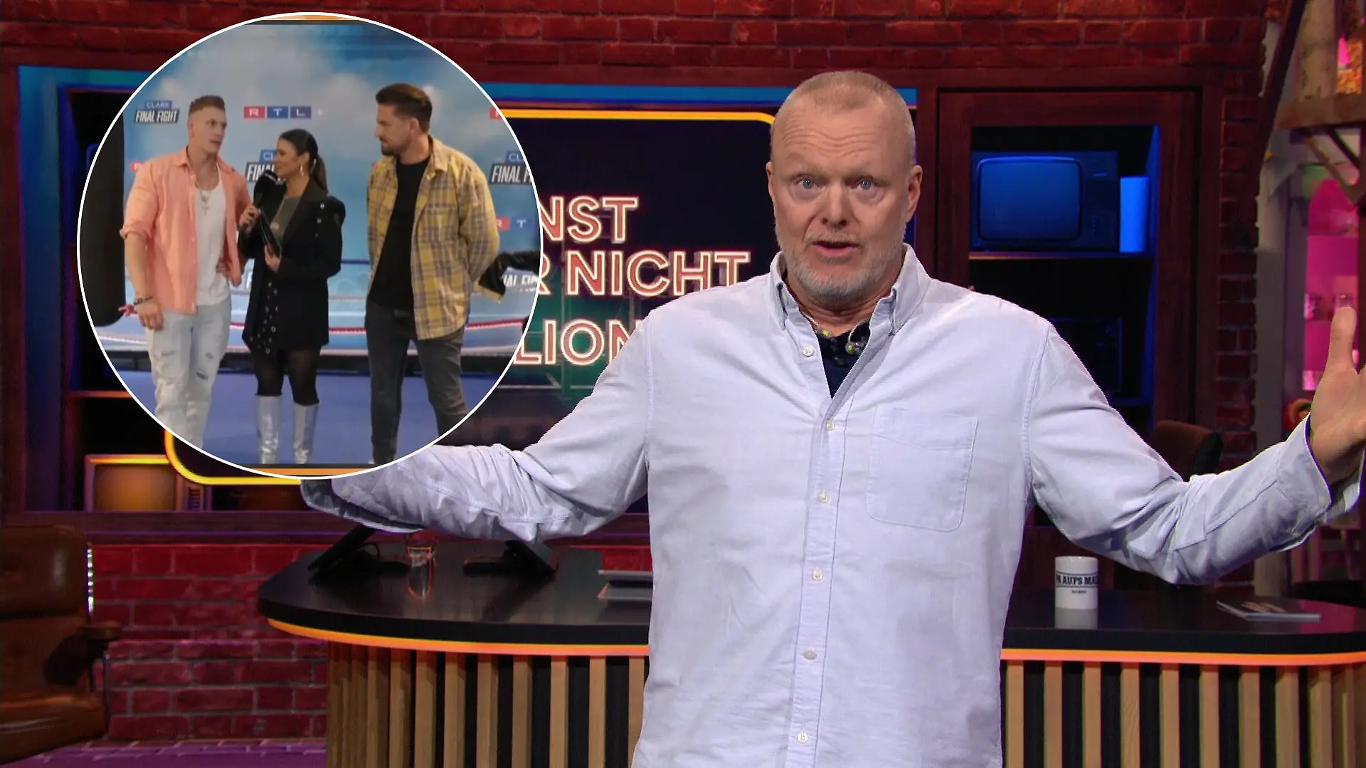 Stefan Raab über Calvin Kleinen und Marco Cerullo
