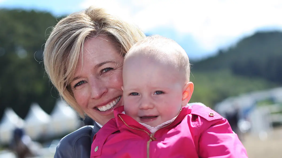 Meredith Michaels-Beerbaum mit Tochter Brianne