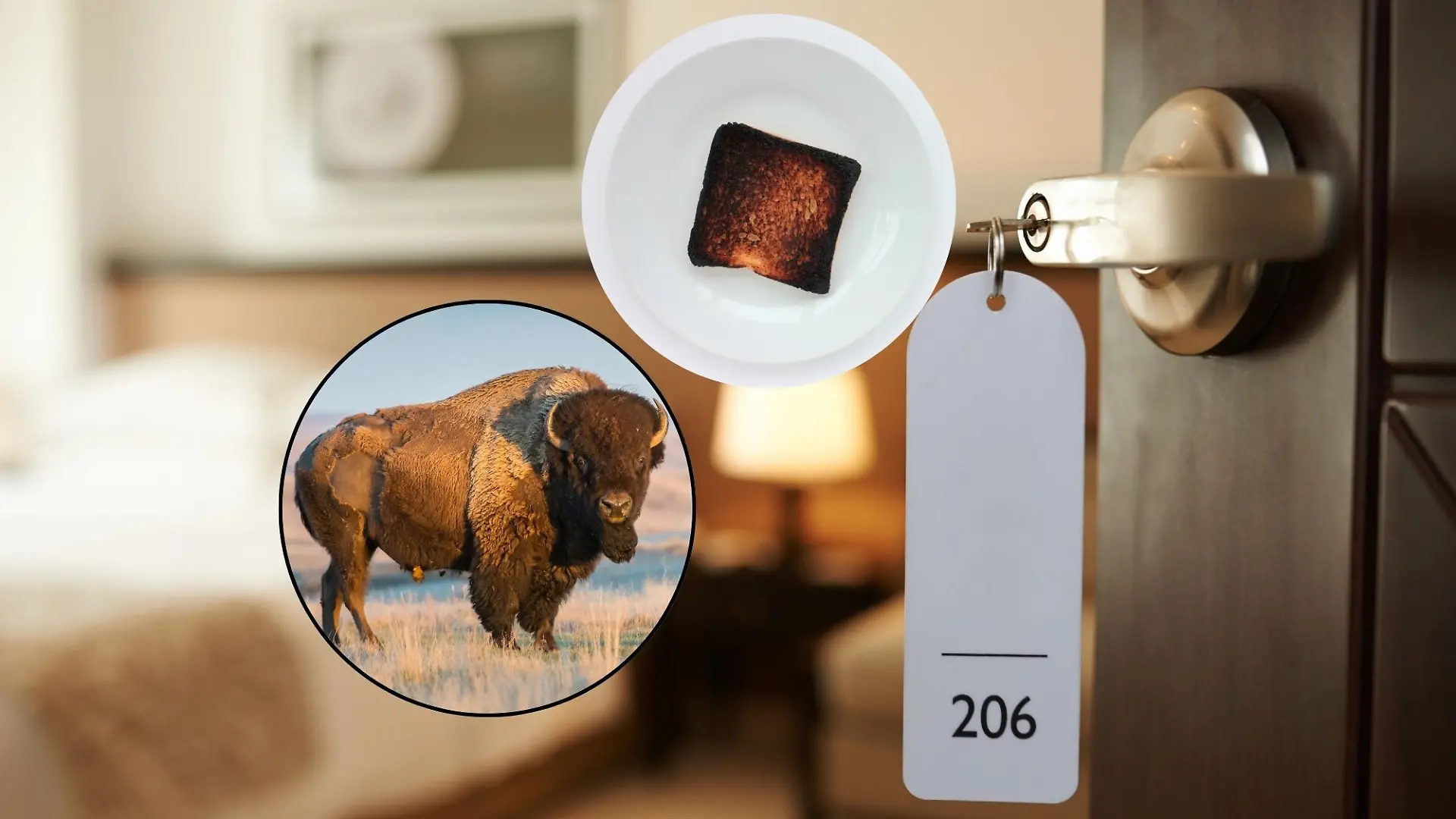 Ein Bison und ein verbrannter Toast gehören zu den wohl seltsamsten Wünschen von Hotelgästen