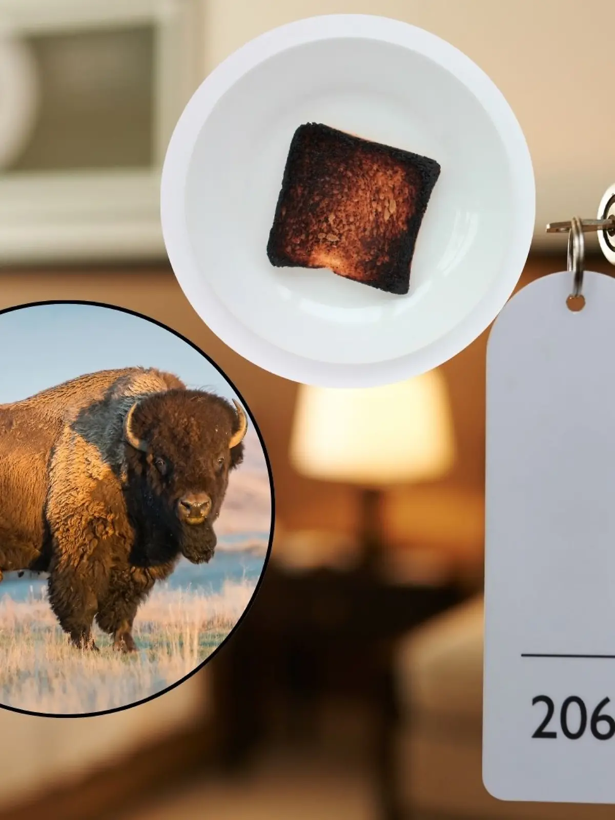 Ein Bison und ein verbrannter Toast gehören zu den wohl seltsamsten Wünschen von Hotelgästen