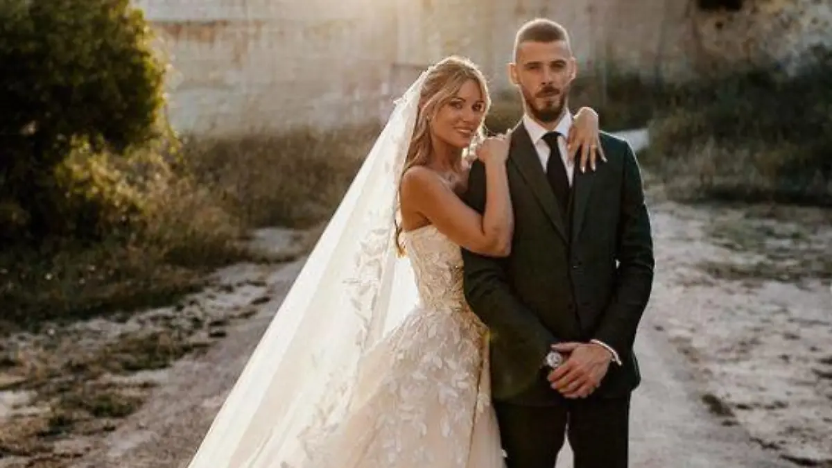 David de Gea und Edurne Garcia