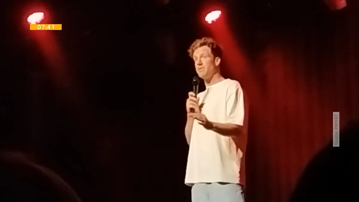 Luke Mockridge steht erstmals wieder auf der Bühne Comedian äußert sich zum Skandal