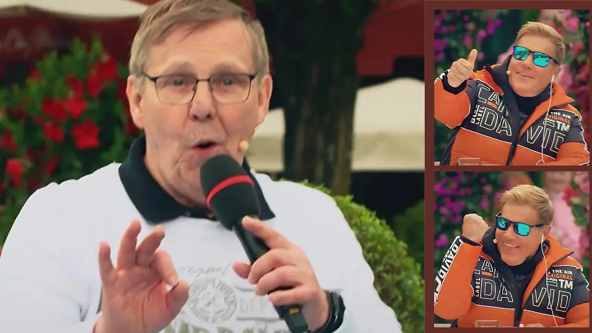 An DSDS-Kandidat Manni hat auch Poptitan Dieter Bohlen seine helle Freude