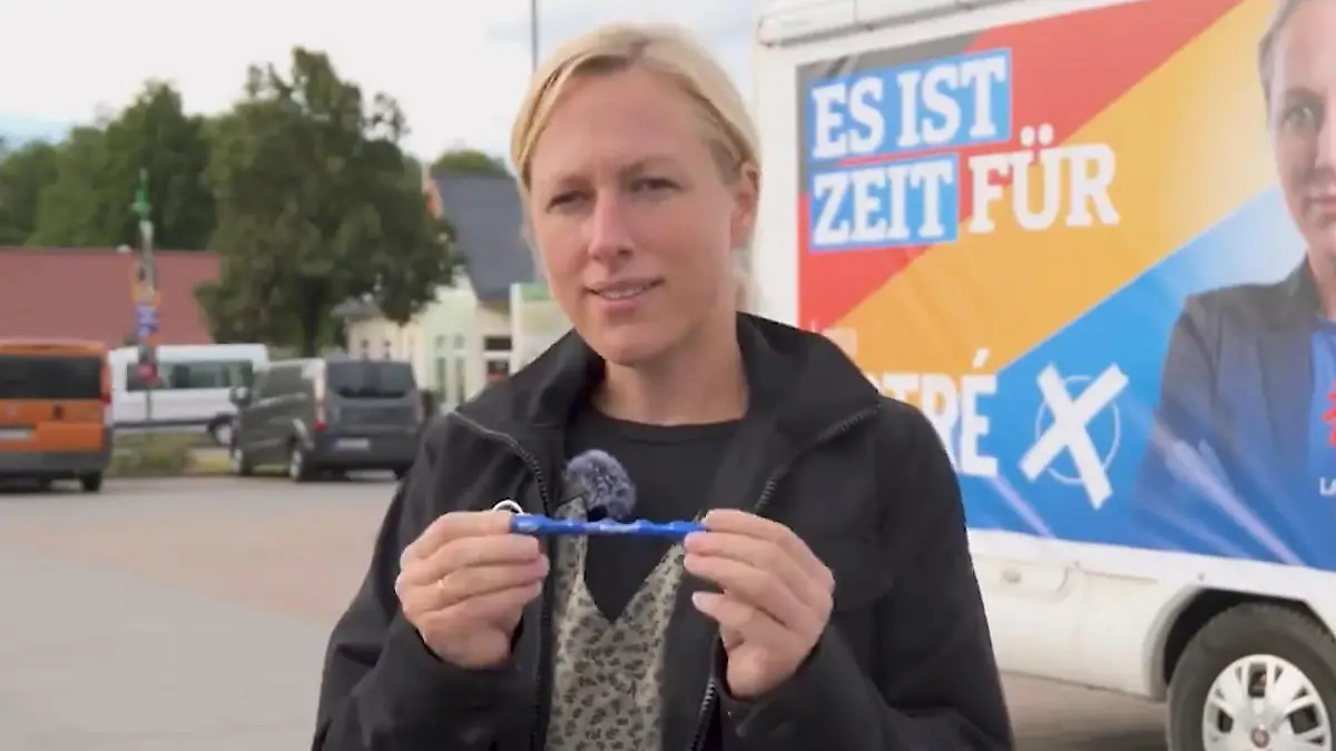 Stichwaffen als Wahlkampfgeschenk?! Damit schockt jetzt AfDPolitikerin