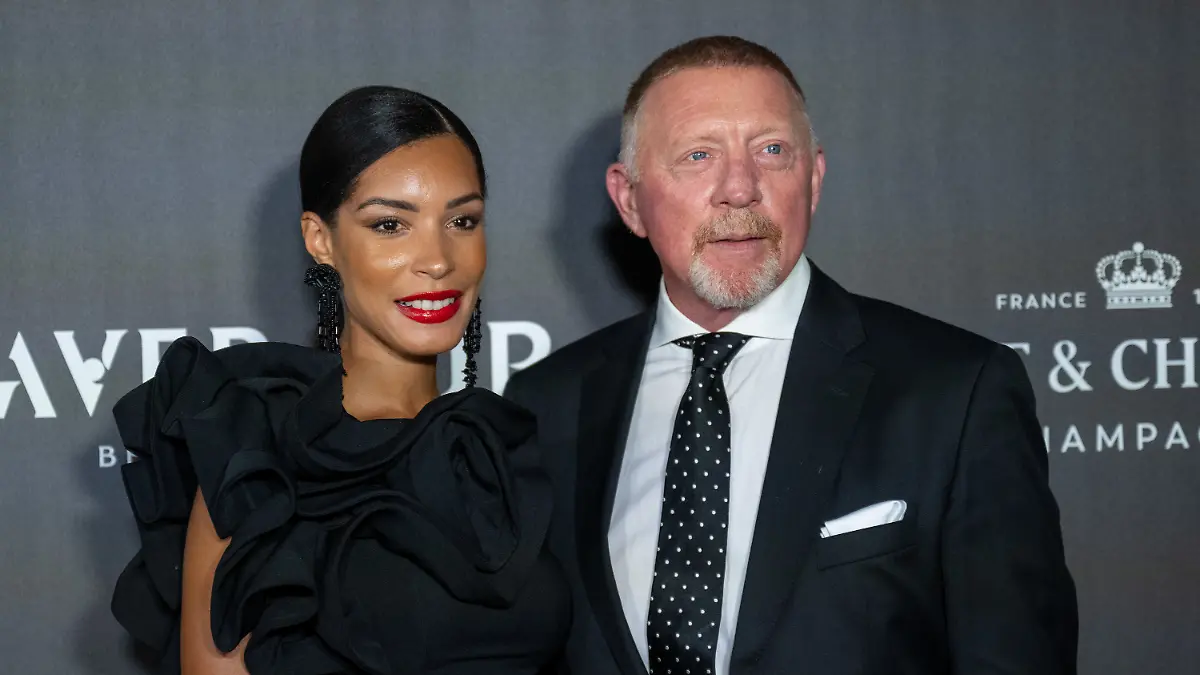 Boris Becker und seine Frau Lilian de Carvalho Monteiro bei der Opening Night vom Tennis Turnier Laver Cup in Berlin