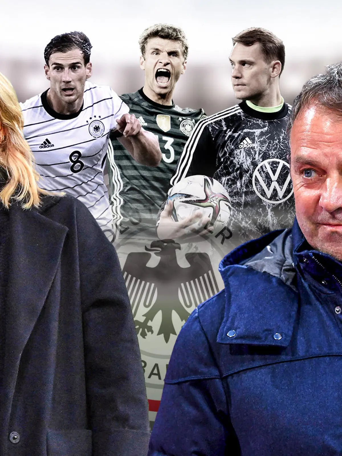 Die deutsche Nationalmannschaft von Bundestrainer Hansi Flick ist bis 2028 bei RTL und auf RTL+ zu sehen