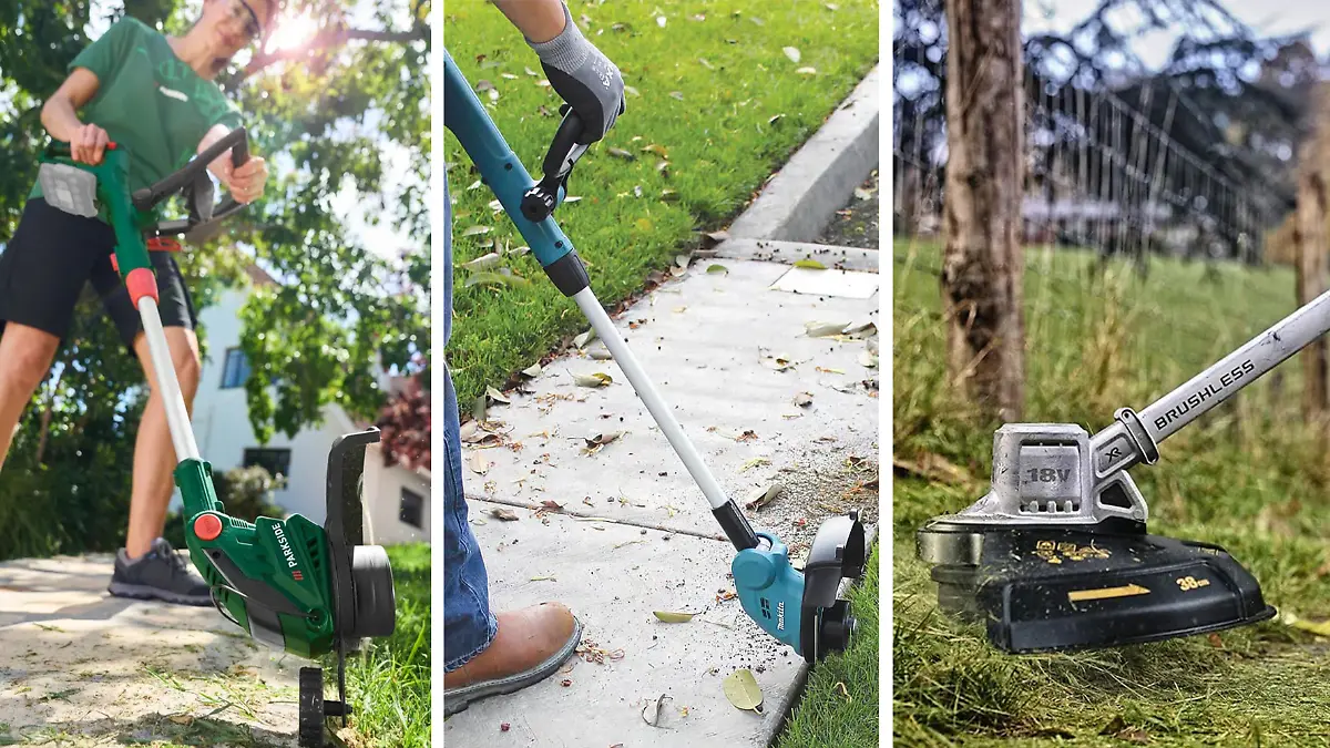 Drei Rassentrimmer unterschiedlicher Hersteller
