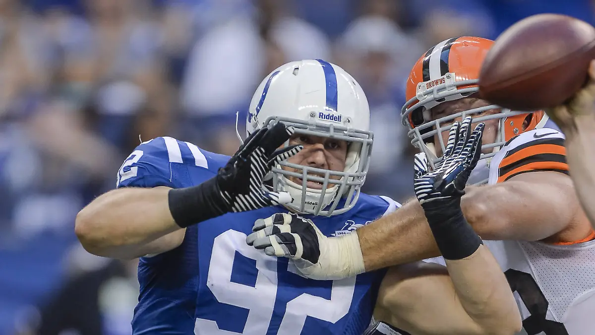 Drei Jahre lang spielt Björn Werner für die Indianapolis Colts (Archivbild).