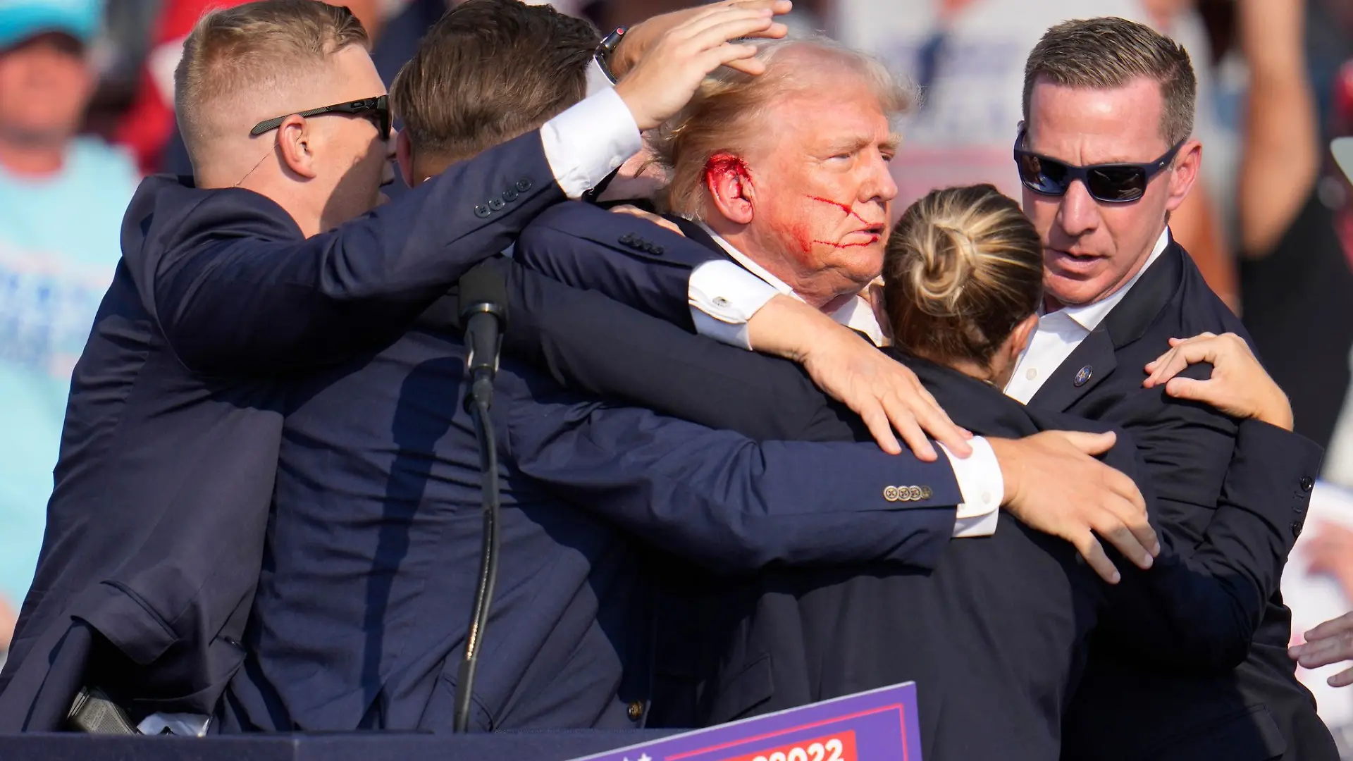 Eine interne Untersuchung des Secret Service zum Attentat auf Donald Trump Mitte Juli hat verschiedene Kommunikationsversäumnisse zutage gebracht. (Archivbild)