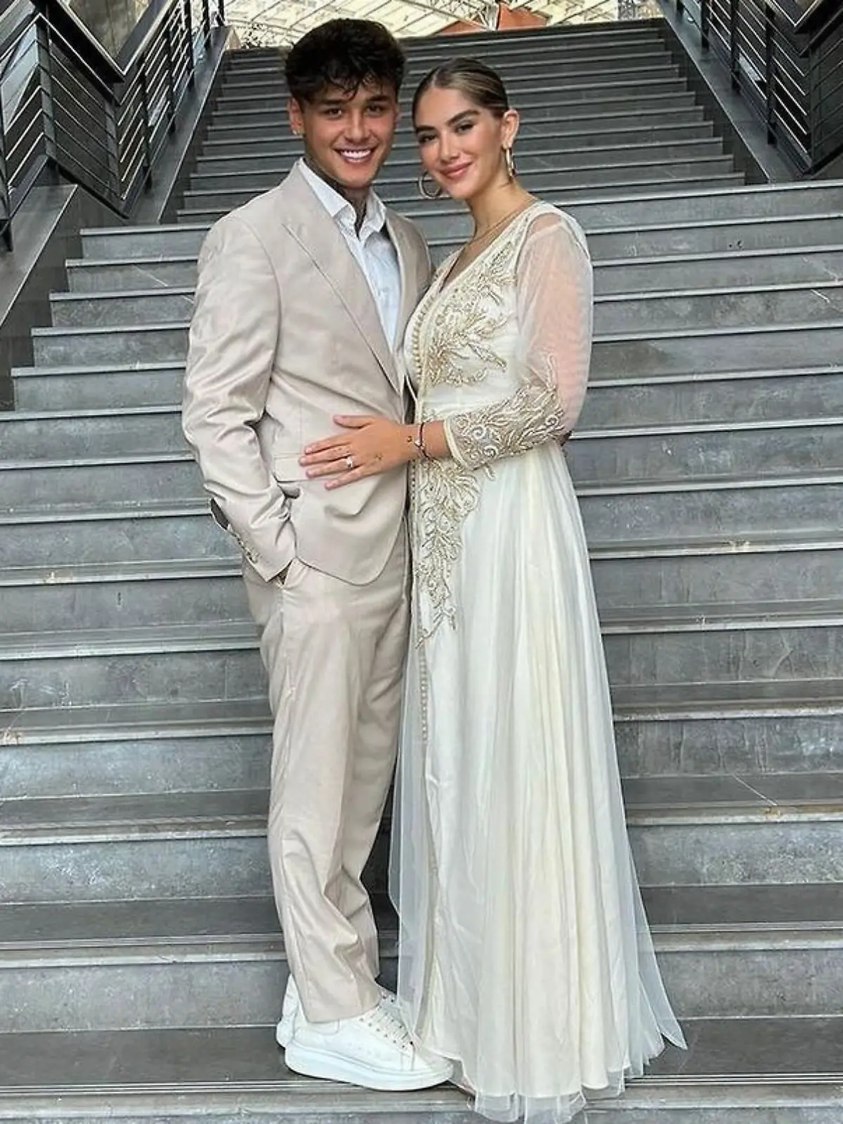 Furkan Akkaya und Lisa Marie Straube