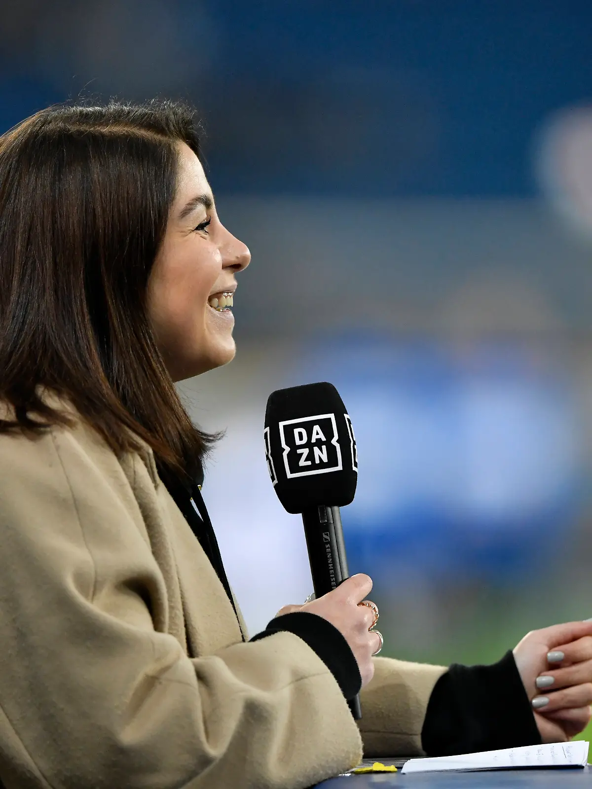 Sport-Moderatorin Miriam Sinno ist schwanger.