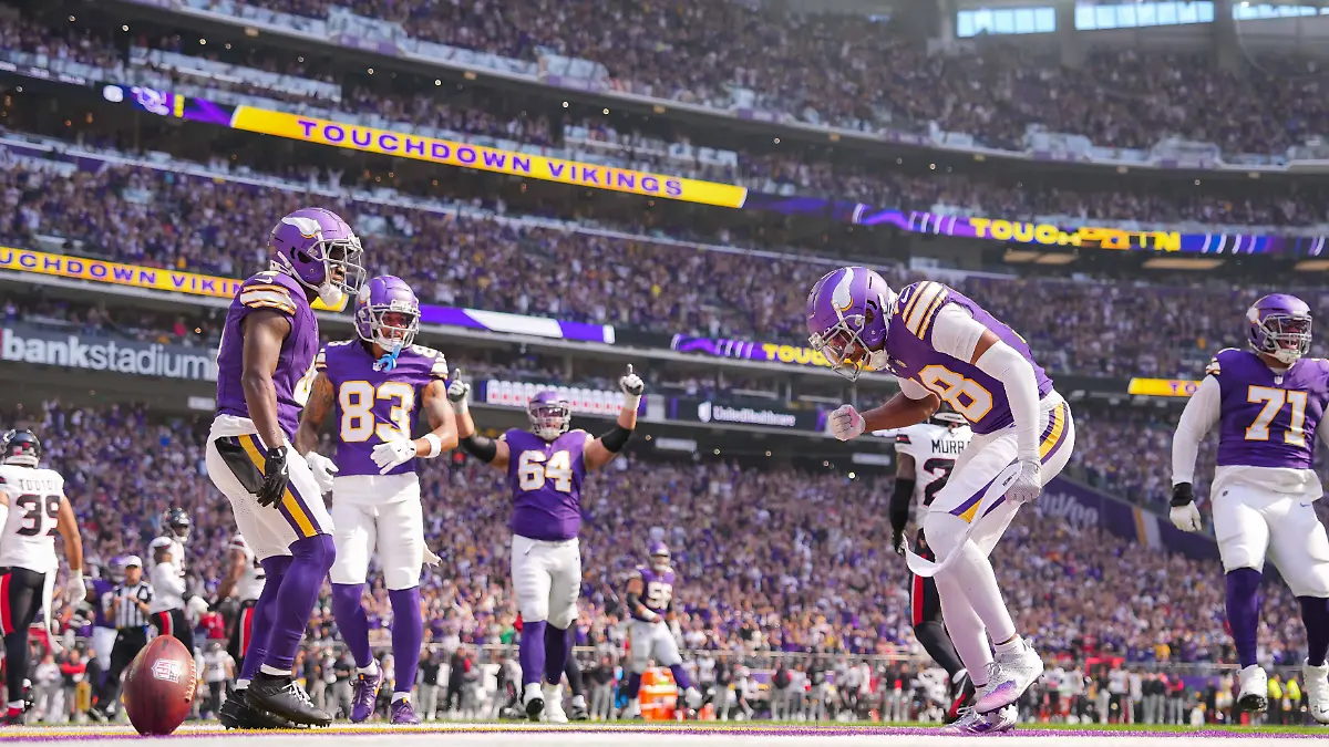 Justin Jefferson bittet zum Tanz